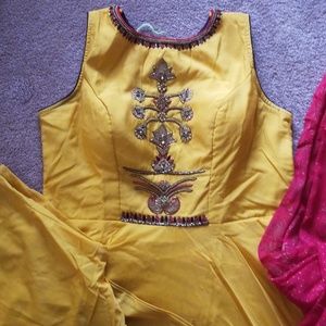 Very long anarkali!!!!